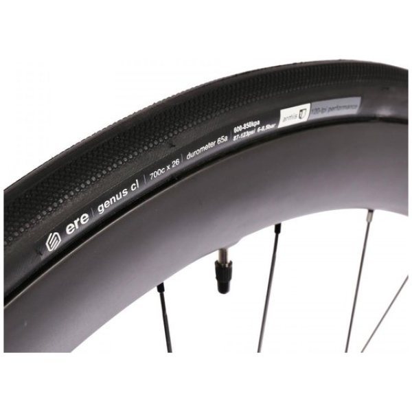 Ere Research ERE GENUS CL CLINCHER PRO ROAD TIRE 120TPI BLACK - Afbeelding 3