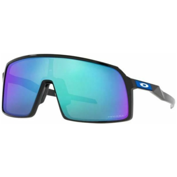 Oakley Sutro polished black prizm sapphire