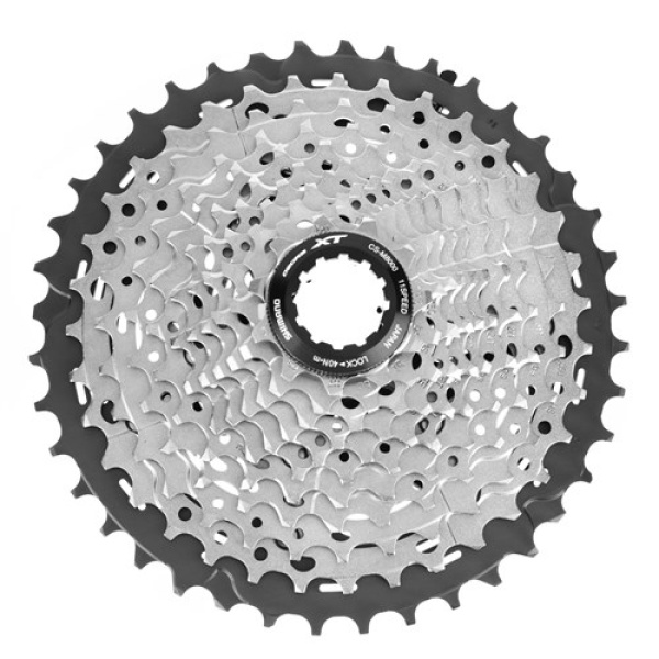 Shimano cassette 11V Deore XT ICSM8000 Zilver