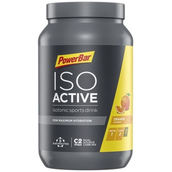 Powerbar IsoActive Drink - Jar 1320 (1 pot 1320g) - Orange