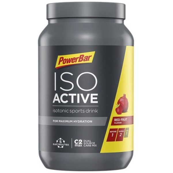 Powerbar IsoActive Drink (1 pot 1320g) - Red Fruit Punch