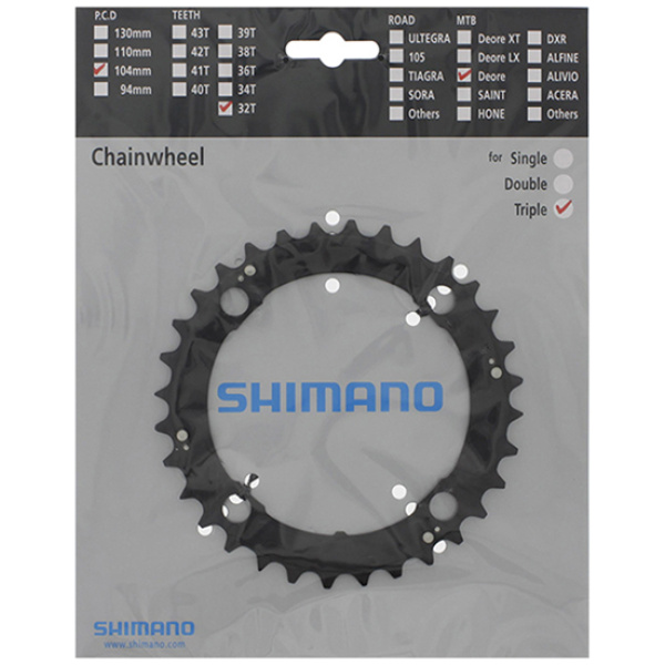 Shimano Kettingblad 32T Deore FC- BLACK