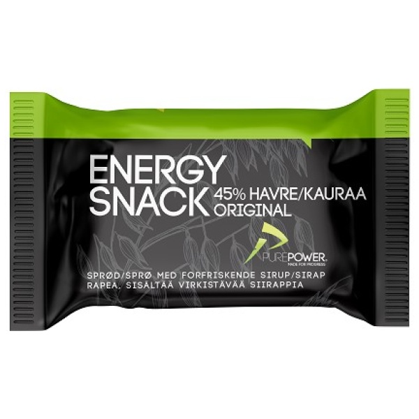 Pure Power Energy Snack Plain Oats 60gr