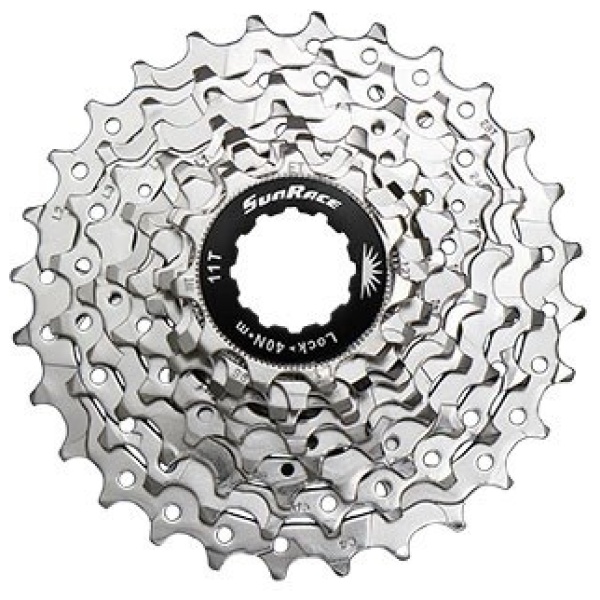 Sunrace CASSETTE RACE CSRS91 11-28 9 SPEED Zilver