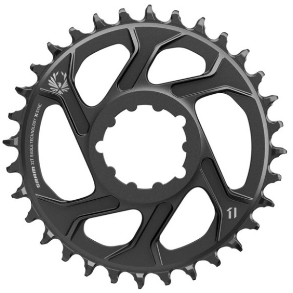 Sram KETTENBLATT X-SYNC2EAGLE 32 Z. 6MM OFF STAHL Zwart