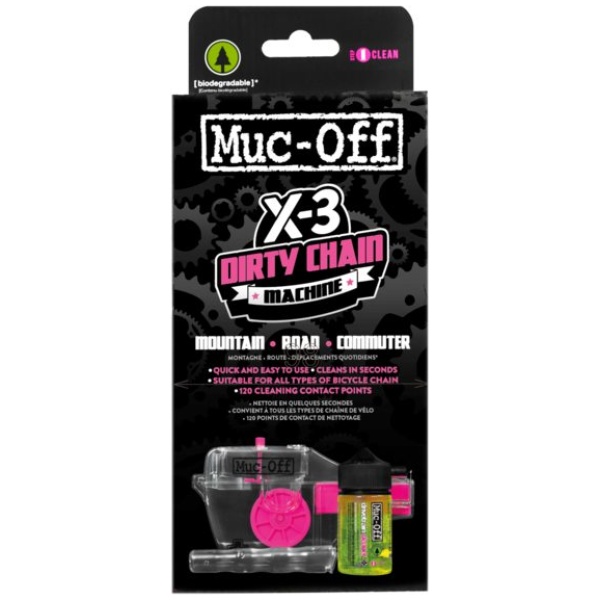 Muc Off Muc-off x3 dirty chain machine kettingreiniger Grijs