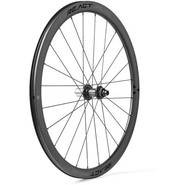 Miche wielset RE.ACT Disc clincher Shimano passing Zwart