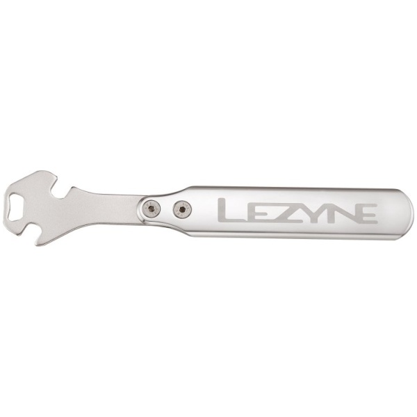 Lezyne CNC PEDAL ROD HI POLISH SILVER/NICKEL