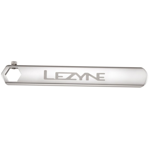 Lezyne CNC ROD HI POLISH SILVER