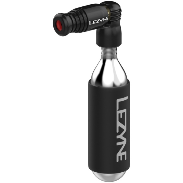 Lezyne TRIGGER SPEED DRIVE CO2 SLIP FIT FOR PRESTA ONLY, 7075 AL BODY - TRIGGERED, INCL. 1 X BLACK/HI GLOSS