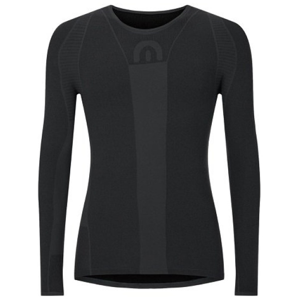 Megmeister Long Sleeve Base Men Anthracite Grey - Afbeelding 3