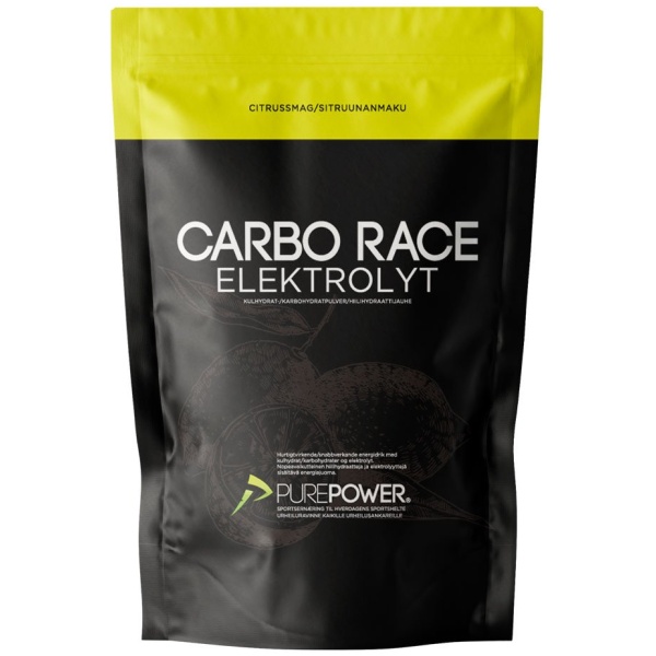 Pure Power Elektrolyt carbo race lemon