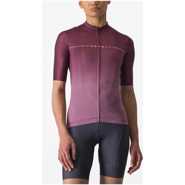 Castelli SALITA JERSEY DEEP BORDEAUX/DEEP PURPLE-SOFT