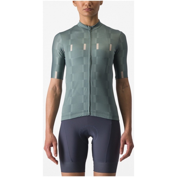 Castelli DIMENSIONE JERSEY OCEAN TEAL/CLAY - Afbeelding 3