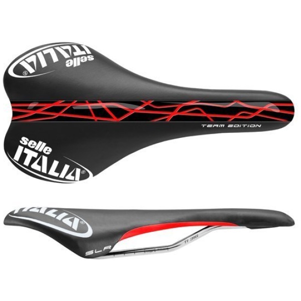 Selle Italia Zadel SLR Team S1 Ti Rail ZWART