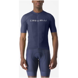 Castelli PROLOGO LITE JERSEY BELGIAN BLUE/IVORY