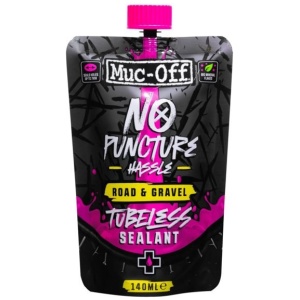 Muc Off Muc-off road & gravel tubeless sealant 140ml Zwart