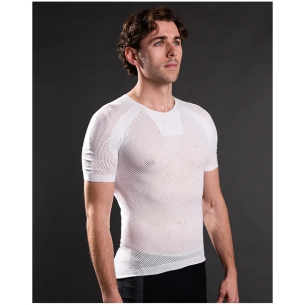 Megmeister short sleeved S/M WHITE