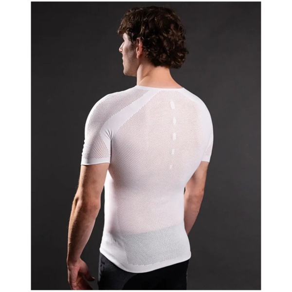 Megmeister short sleeved S/M WHITE - Afbeelding 2