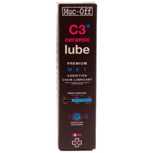 Muc Off Muc-off wet lube c3 kettingolie ceramic 120ml Pink
