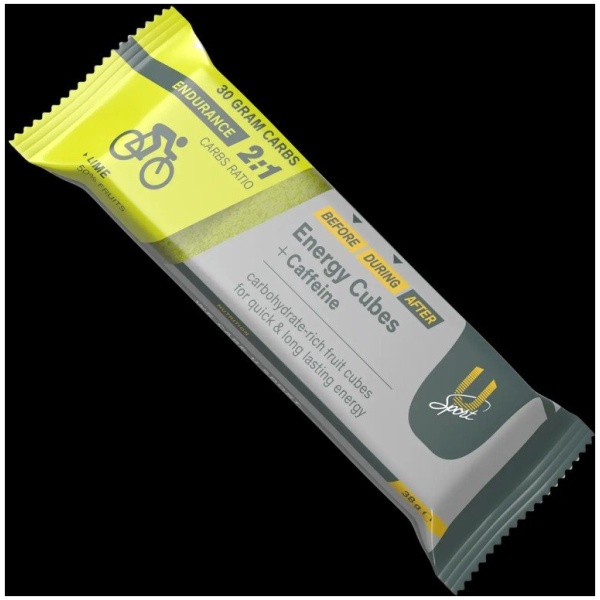 U-sport Energy Cubes Endurance  Lime + Cafeïne
