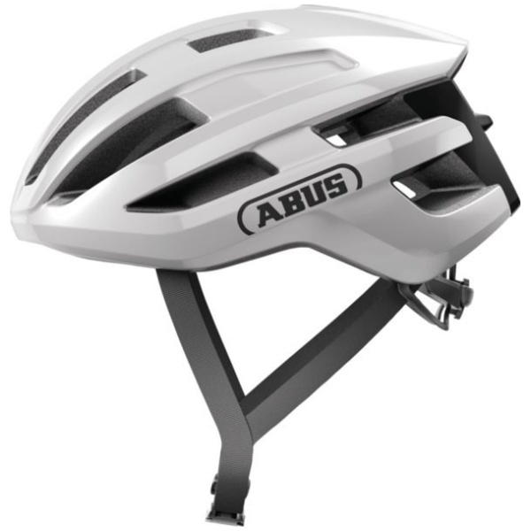 Abus helm powerdome shiny white Wit