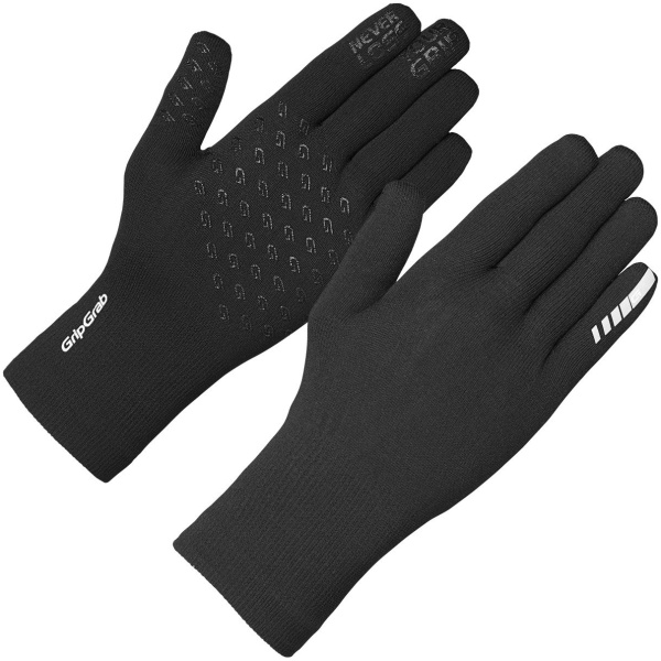Gripgrab Waterproof Knitted Thermal Glove (9-10) M-L Black - Afbeelding 3