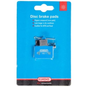 Elvedes Schijfremblokken organ. shimano Blauw