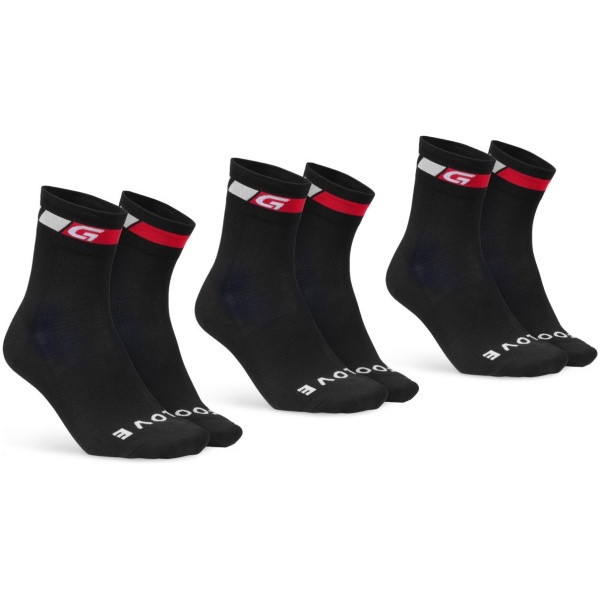 Gripgrab 3PACK, Classic Regular Cut Black - Afbeelding 3
