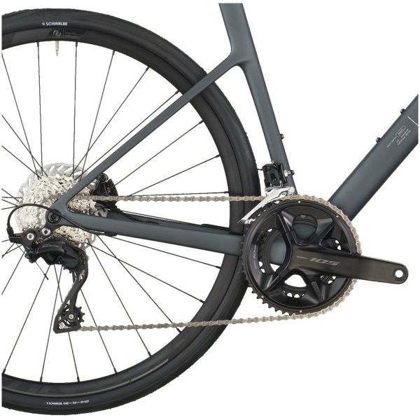 Scott Addict 50 Carbon Grey 2026 - Afbeelding 4