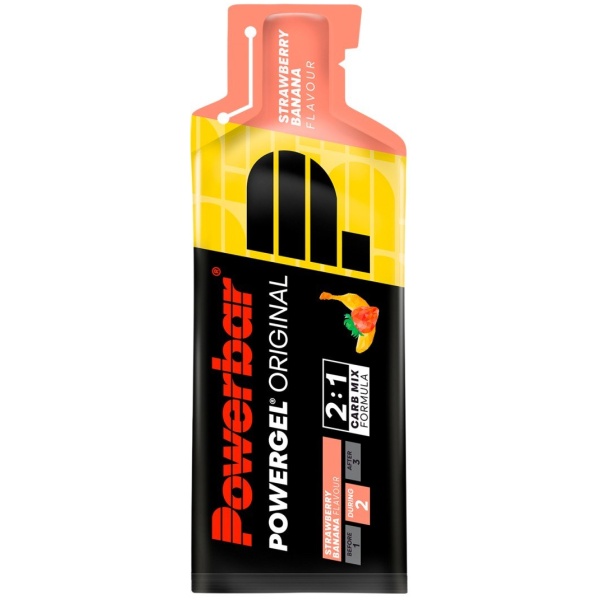Powerbar PowerGel Original (24 X 41gr) - Strawberry-Banana - New19 - Afbeelding 2