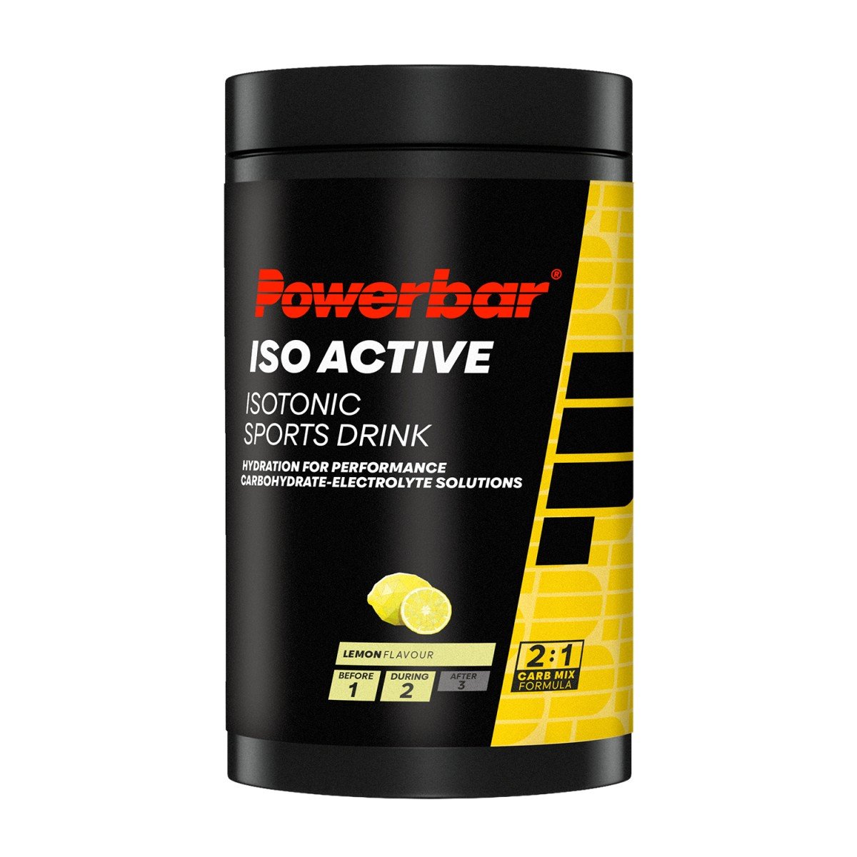 Powerbar IsoActive Drink - (1 pot 600g) - Lemon - Afbeelding 2