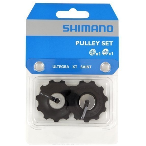 Shimano Derailleurwielset 9/10-Sp Zwart - Afbeelding 2