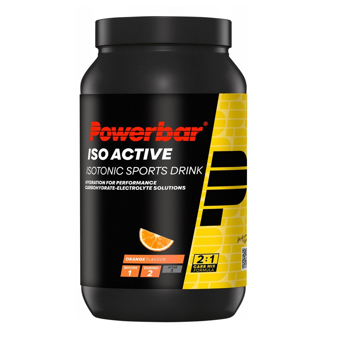 Powerbar IsoActive Drink - Jar 1320 (1 pot 1320g) - Orange - Afbeelding 2