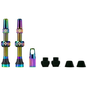 Muc Off Muc-off tubeless valve kit 44mm iridescent Multicolor