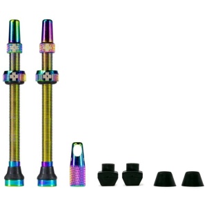 Muc Off Muc-off tubeless valve kit 80mm iridescent Multicolor