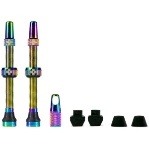 Muc Off Muc-off tubeless valve kit 60mm iridescent Multicolor