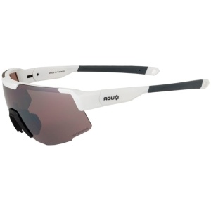 Agu bril grit half frame white incl transparant + Wit