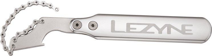 Lezyne CNC CHAIN ROD HI POLISH SILVER/NICKEL