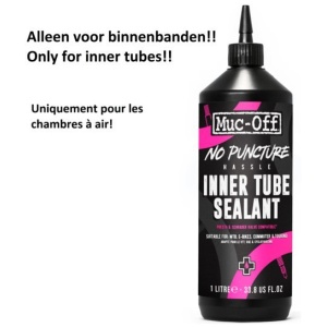 Muc-off NO PUNCTURE HASSLE INNER TUBE SEALANT 1L Wit