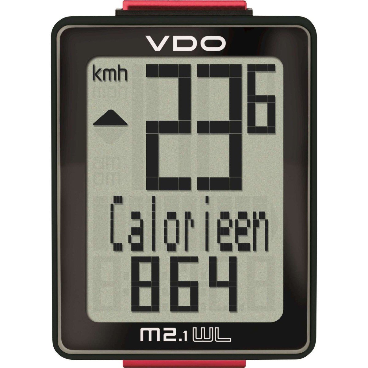 Vdo fietscomputer M2.1 WL draadloos Zwart - Afbeelding 2