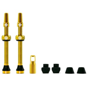 Muc Off Muc-off tubeless valve kit universeel 60mm gold Goud