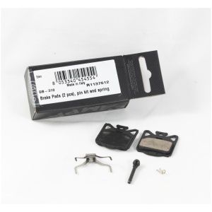 Campagnolo schijfremblokken - met veer (2 stuks) Zwart