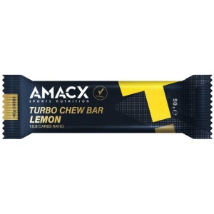 Amacx turbo chew bar 50 gr - lemon bulk verpakking