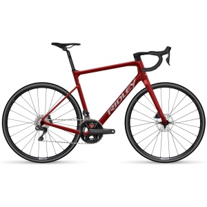 Ridley Grifn Road Shimano 105 DI2 // 2x12s GRC26D4s - Candy Red Metallic Silver 2026