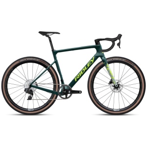 Ridley Astr Shimano GRX600 2x12sp AST26D2s - Storm Green Metallic / Lime Green 2026