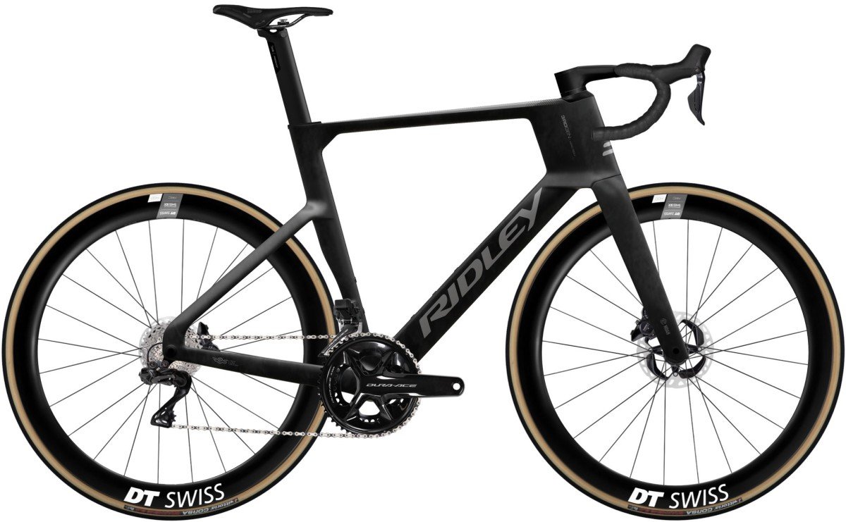 Ridley E-Noah Shimano 105 DI2 // 2x12s ENO25L1Am - UD Carbon/Empress Grey Metallic 2025