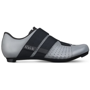 Fizik schoen tempo powerstrap r5 reflective grey/b Zilver