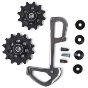 Sram loopwielset gx eagle inclusief. binnenkooi Zwart