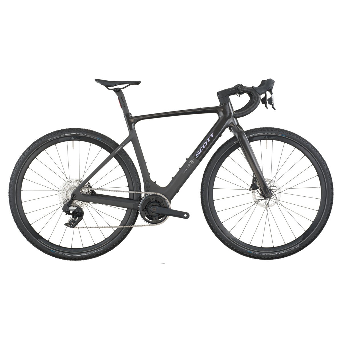 Scott Solace Gravel 30 Carbon Black 2026 - Afbeelding 2